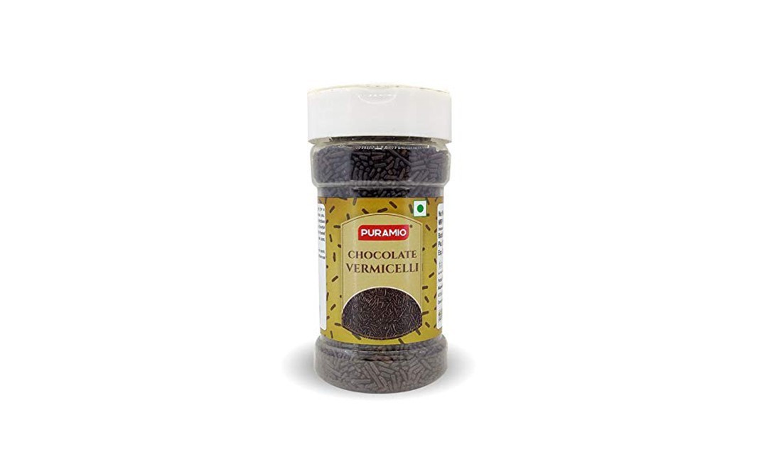 Puramio Chocolate Vermicelli    Plastic Bottle  125 grams